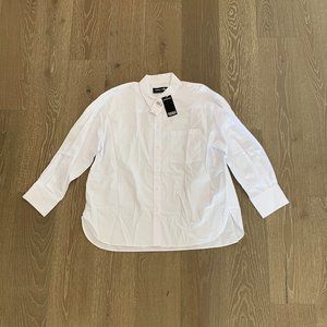 Pernille x Mango Jameson oversized button-down shirt